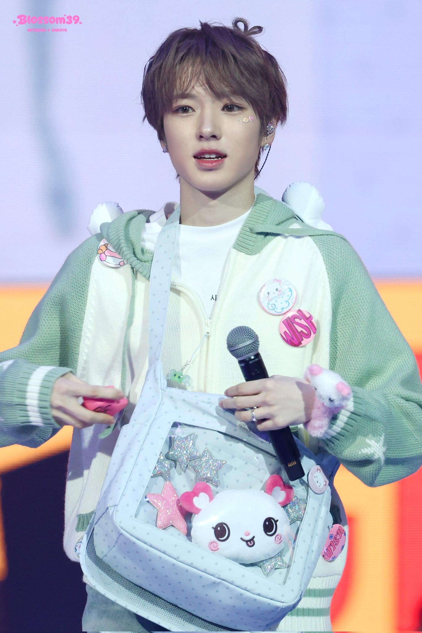 Recent activity shot of Sakuya (NCT WISH)