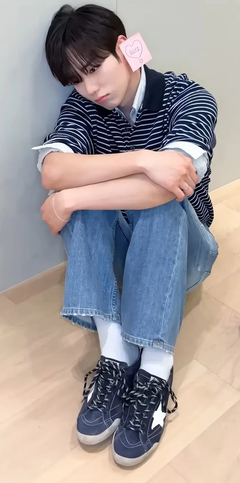 A heartfelt wallpaper shared by Kim Junseo (ALPHA DRIVE ONE)'s fans