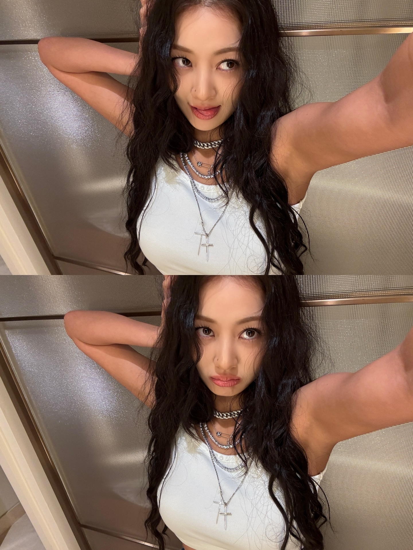Behind-the-scenes cut of Jihyo (TWICE)
