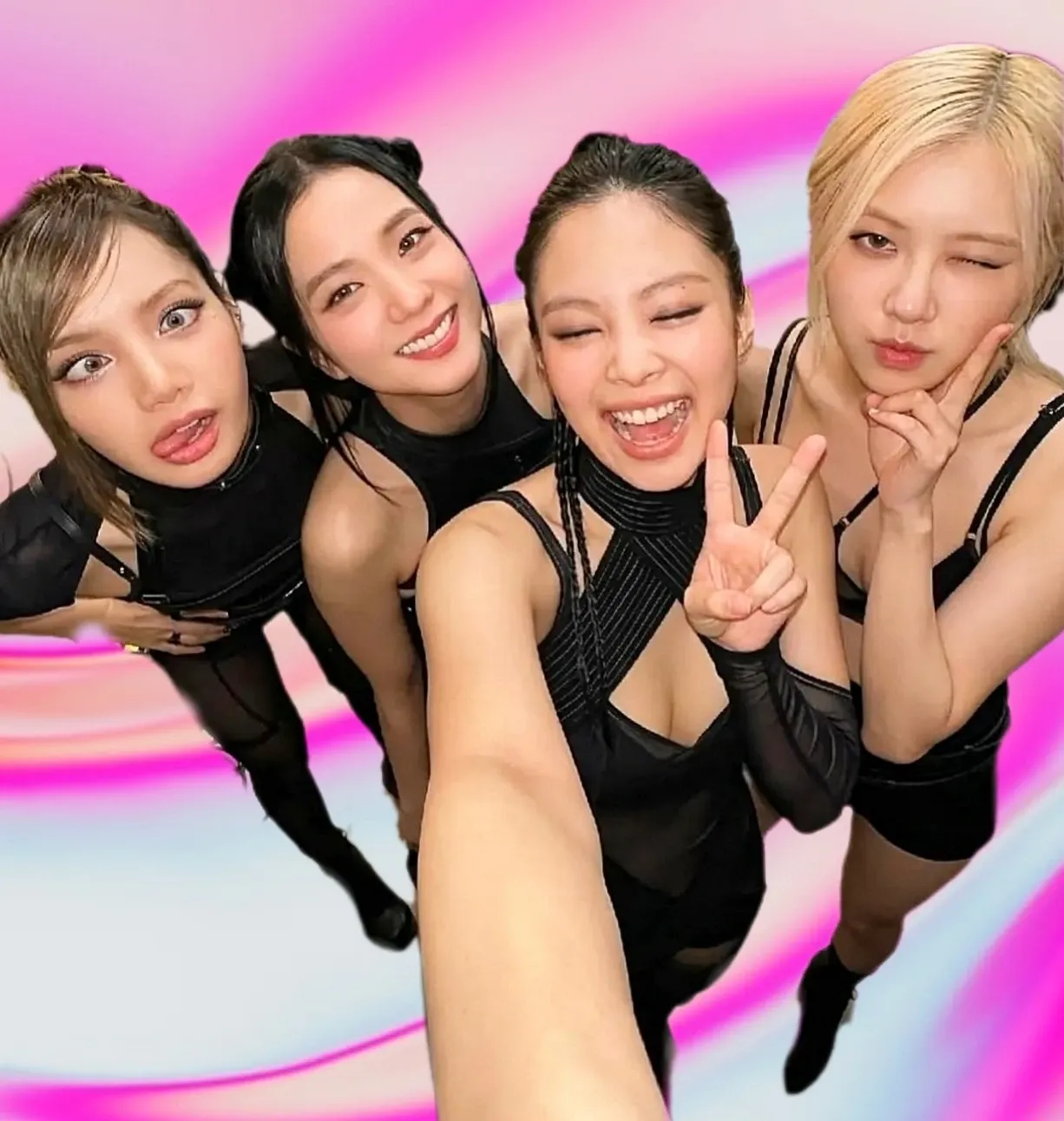 BLACKPINK의 비하인드 컷