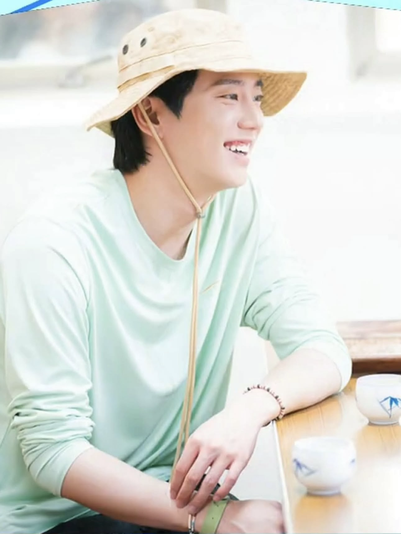 A moment captured by Lee Junyoung's fan