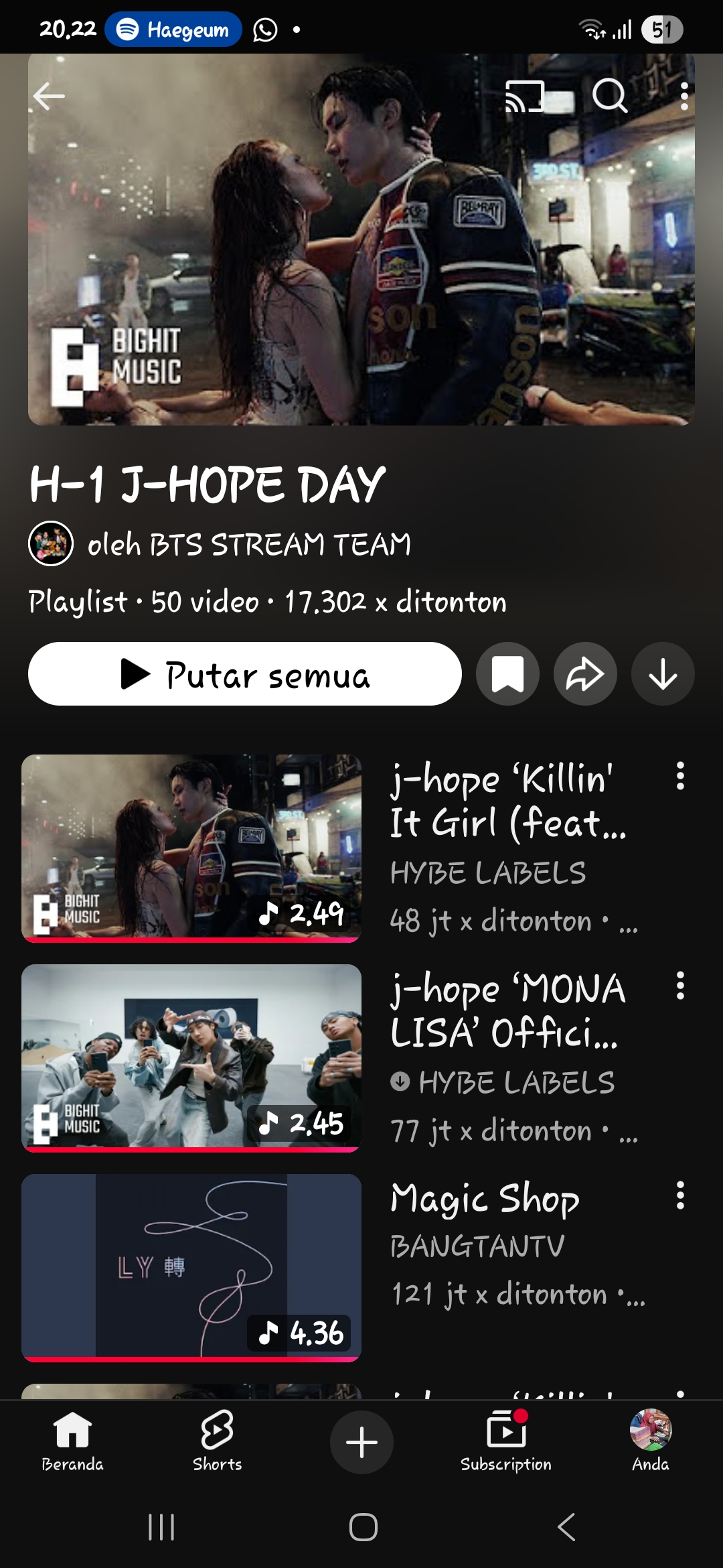 Today's most popular wallpaper in the BTS community