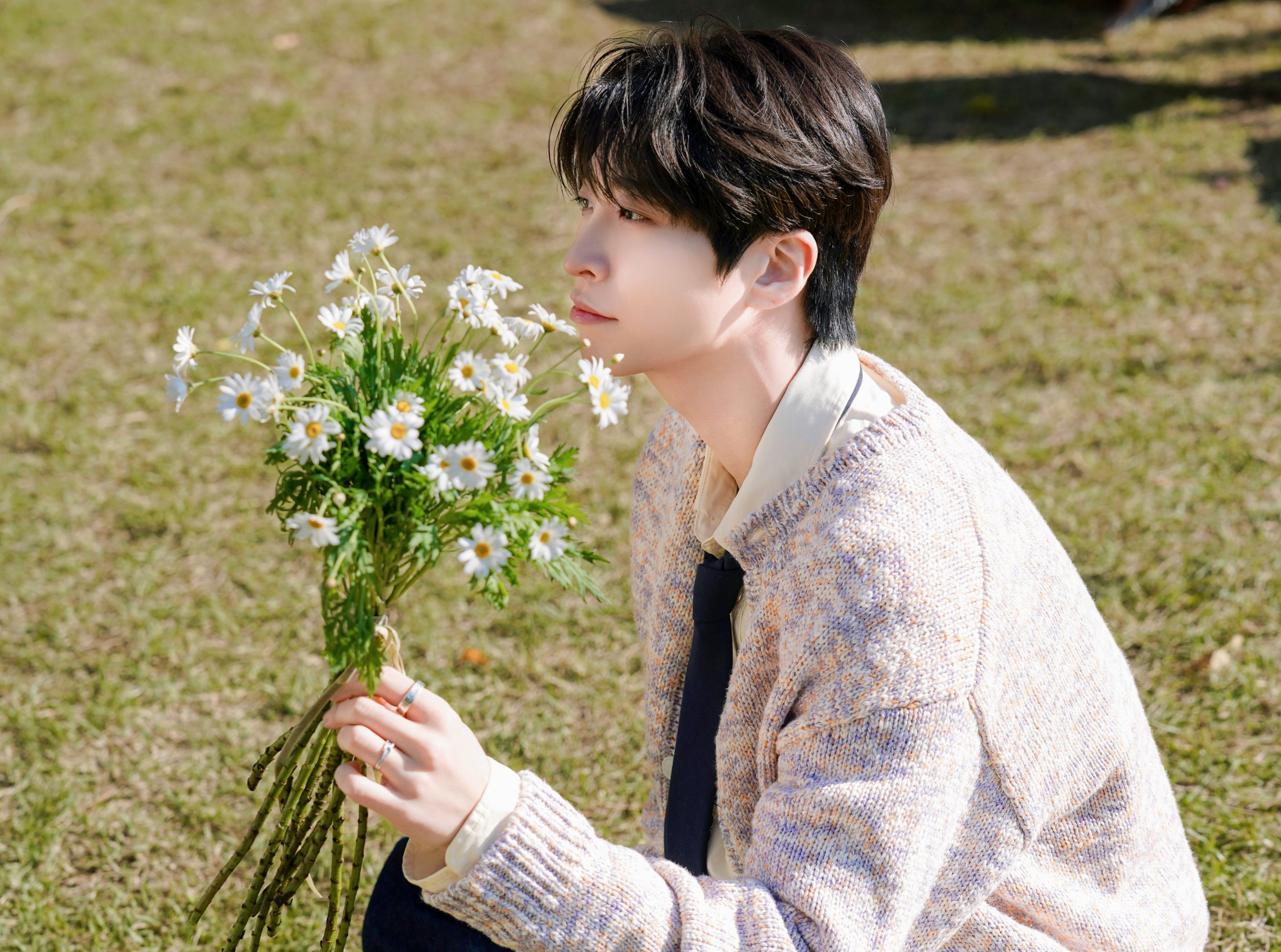 Recent activity shot of Youngjae (GOT7)