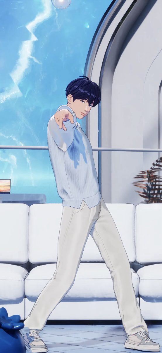 イェジュン (PLAVE)の舞台裏ショット