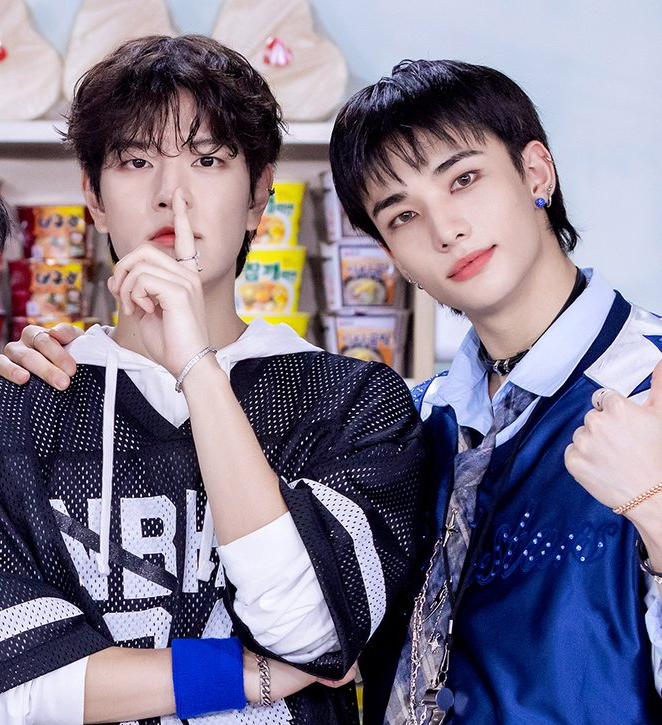 A moment captured by Seungmin (Stray Kids)'s fan