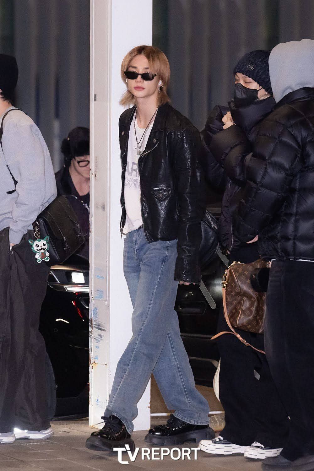 A moment captured by Hyunjin (Stray Kids)'s fan