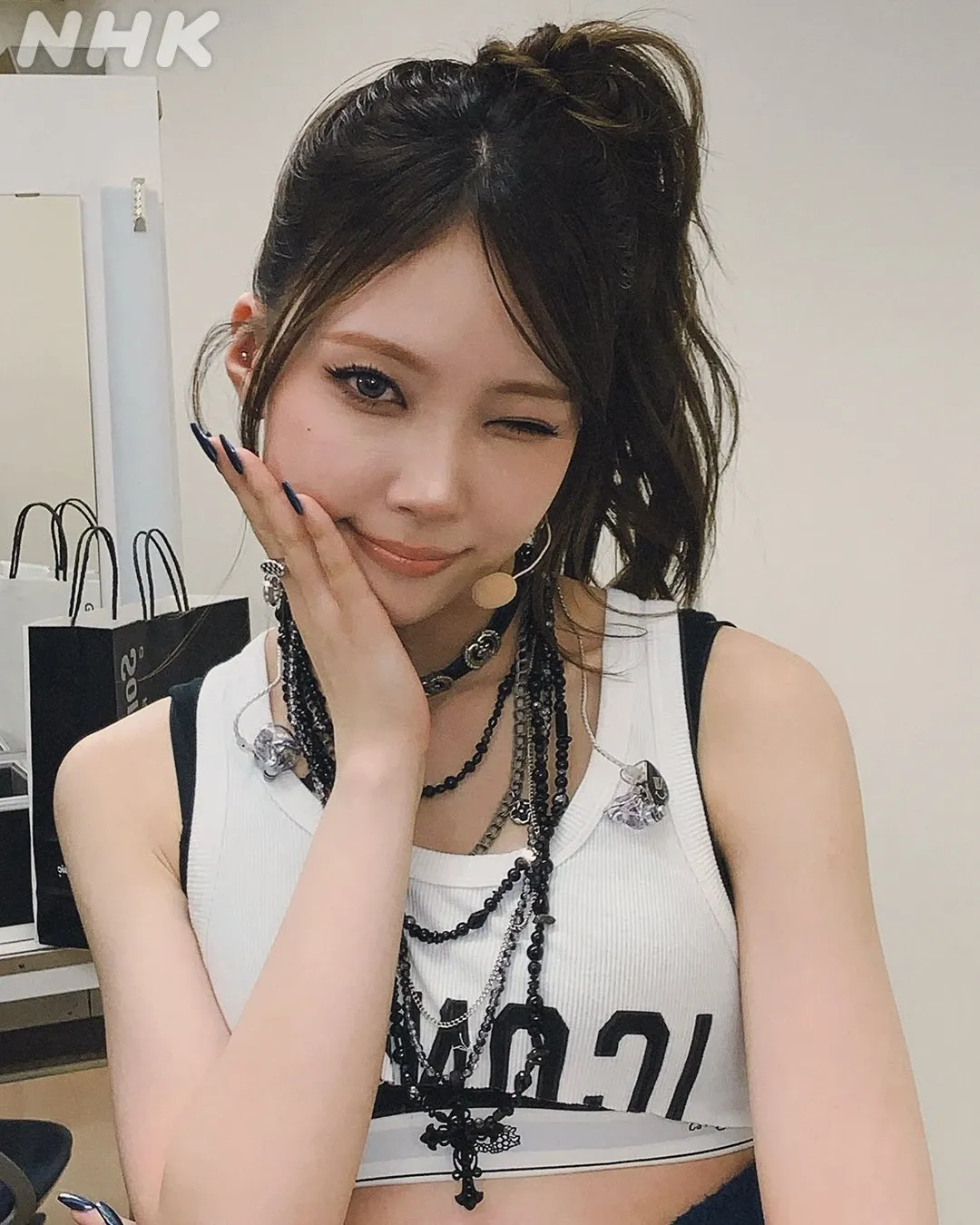 Recent activity shot of Mayuka (NiziU)