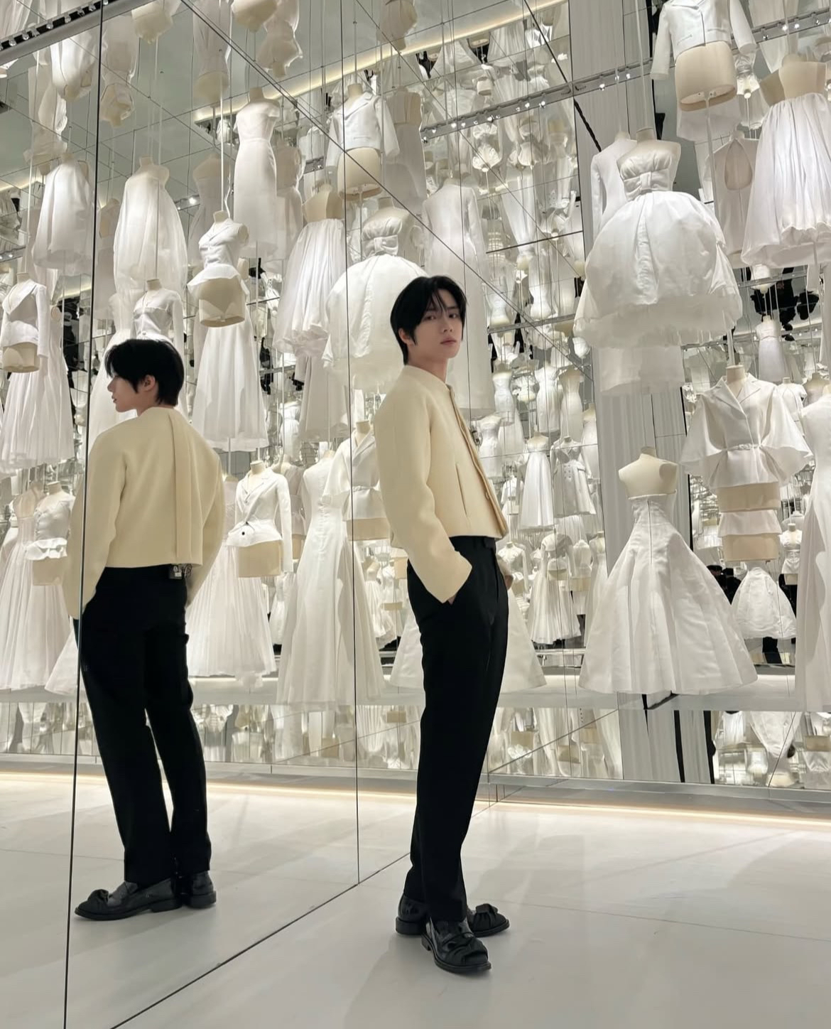 Recent activity shot of Beomgyu (TOMORROW X TOGETHER)