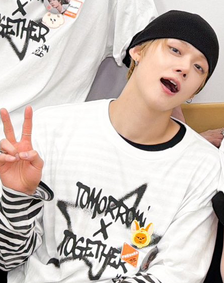 Behind-the-scenes cut of Yeonjun (TOMORROW X TOGETHER)