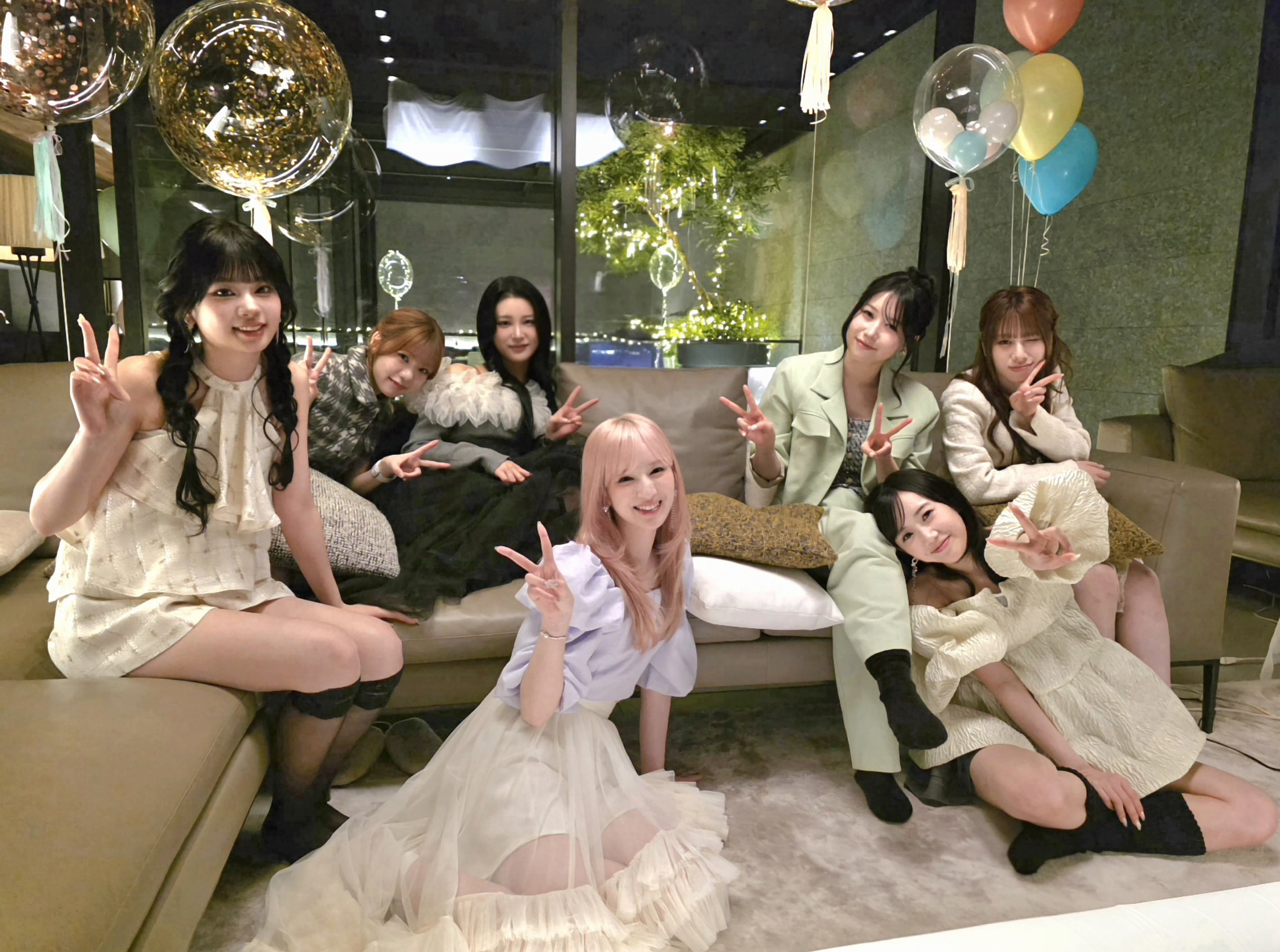 Recent activity shot of Kasahara Momona (ME:I)