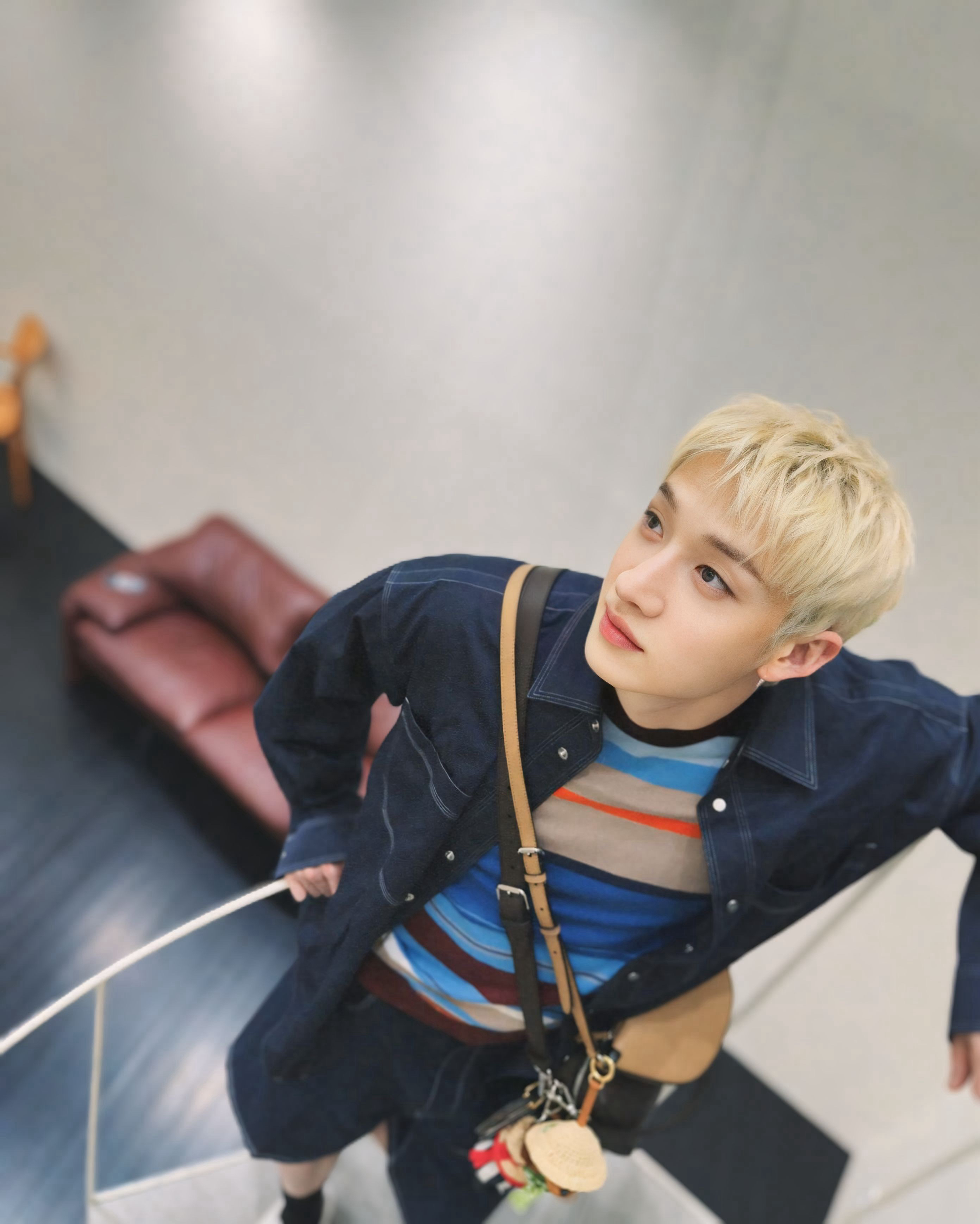 Recent activity shot of Bang Chan (Stray Kids)