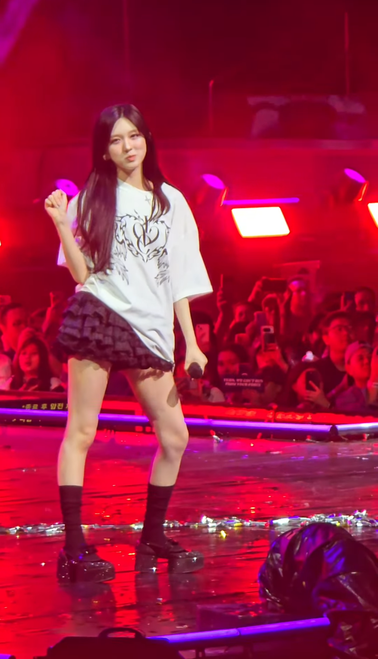 Gaeul (IVE)粉丝拍下的瞬间