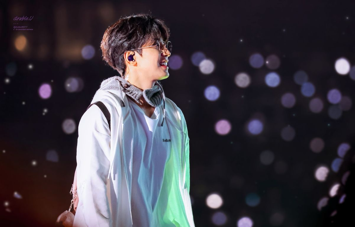 Recent activity shot of Wonwoo (SEVENTEEN)