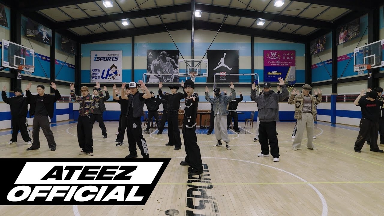 Recent activity shot of ATEEZ