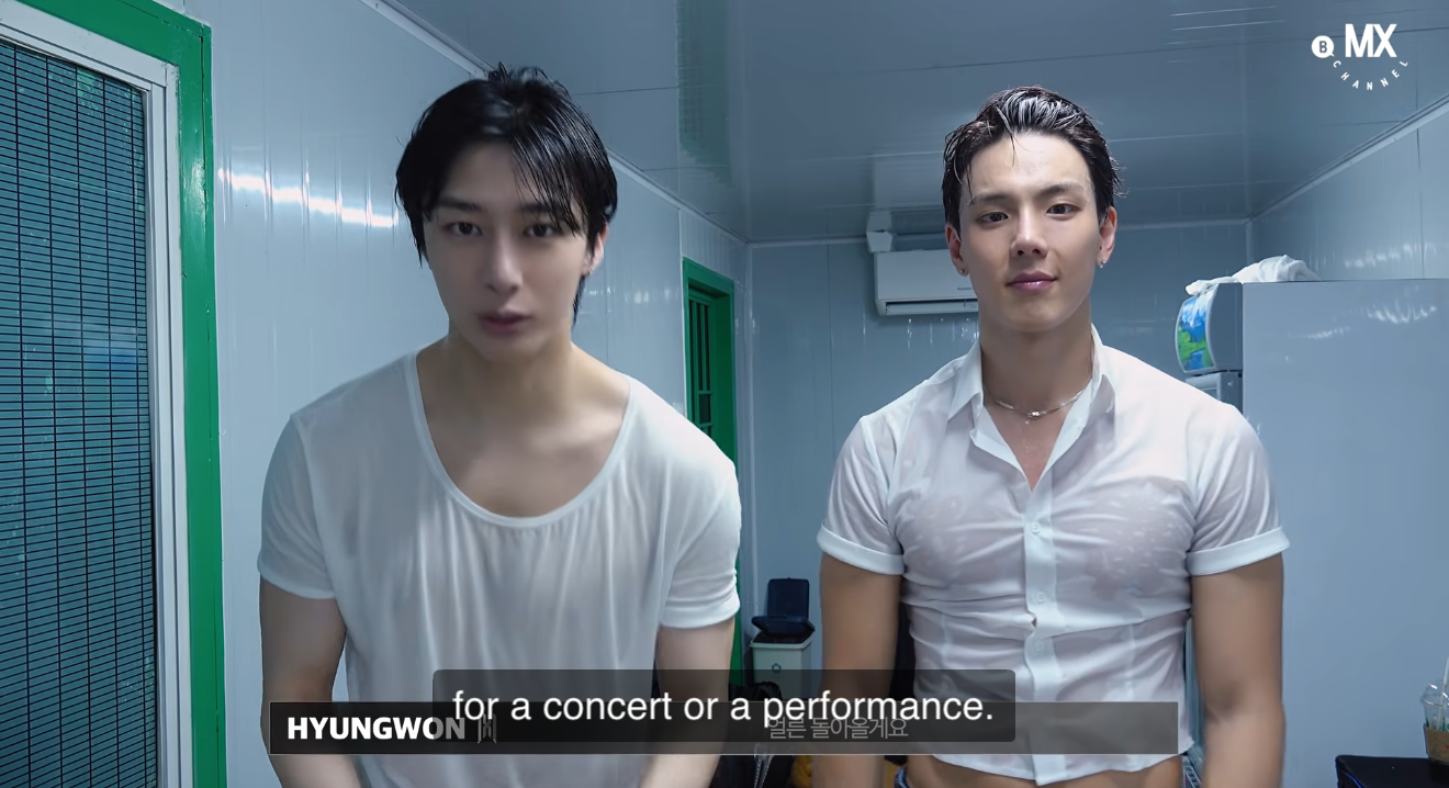 셔누 (몬스타엑스) 최근 활동샷