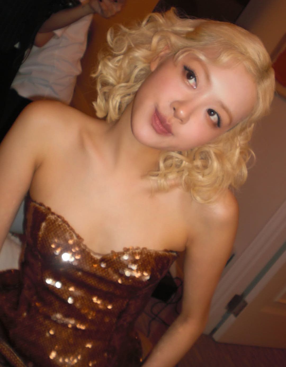 Recent activity shot of ROSÉ (BLACKPINK)