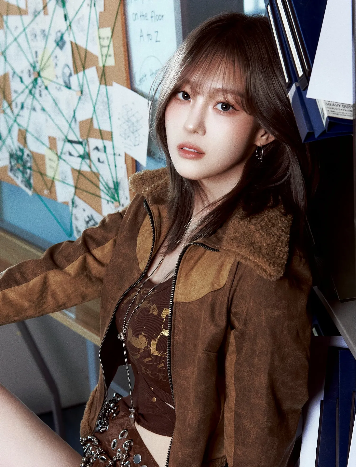 Recent activity shot of Kim Chaehyun (Kep1er)