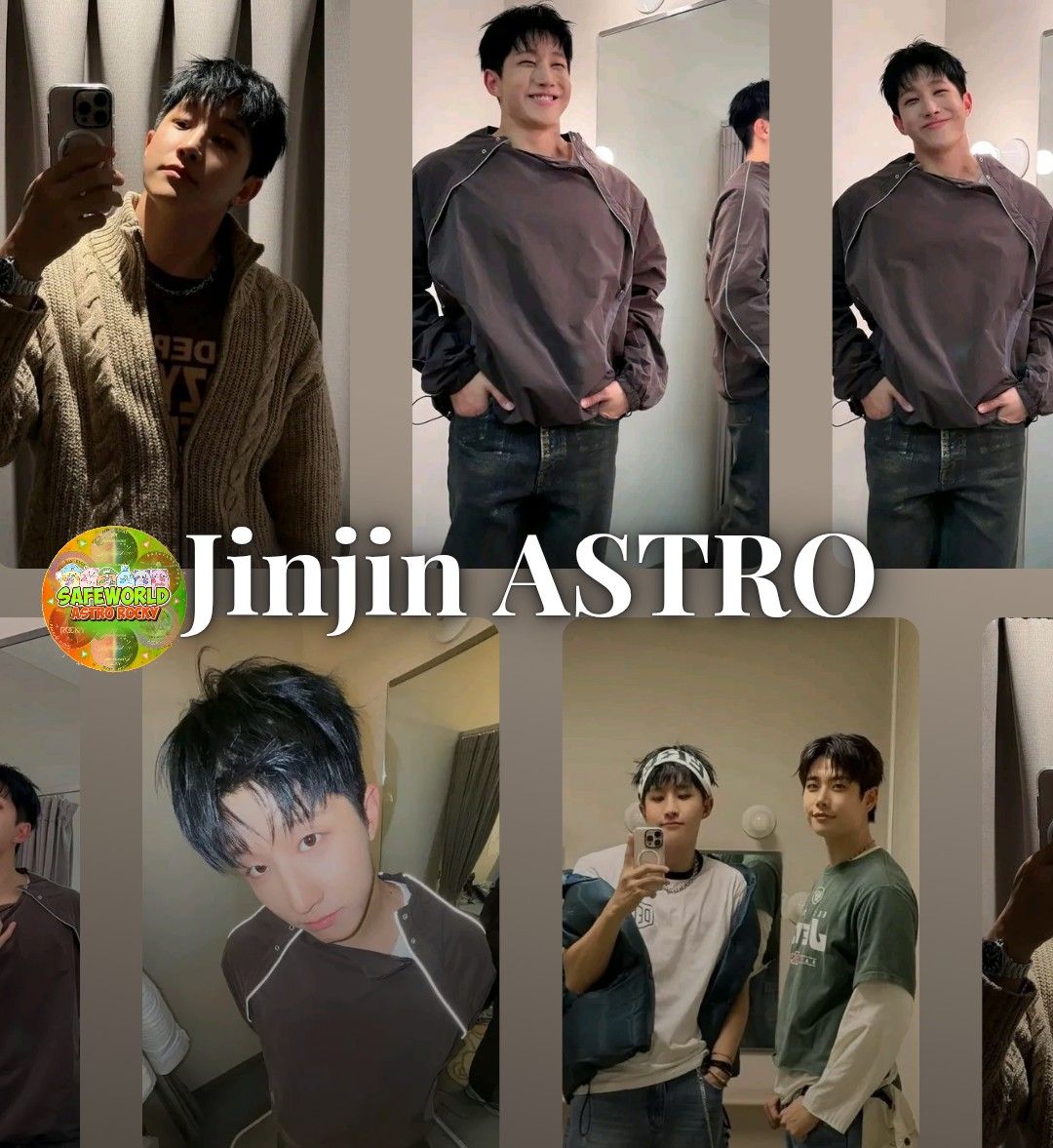Recent activity shot of Jinjin (ASTRO)