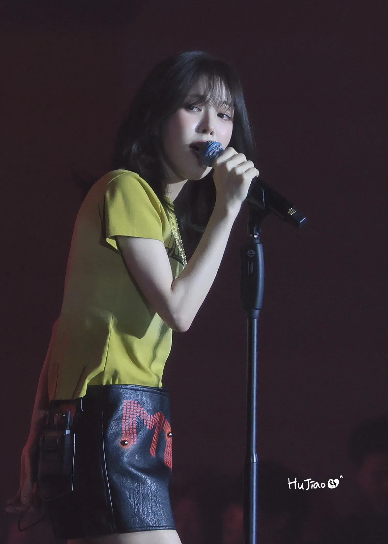 A moment captured by Wendy (Red Velvet)'s fan