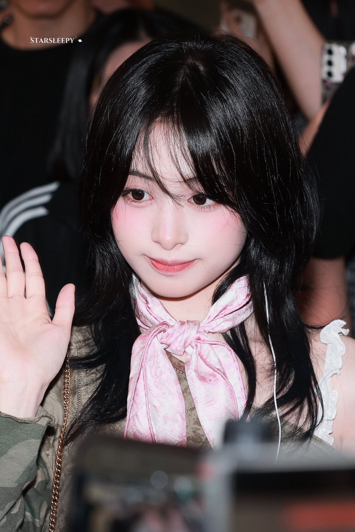 A moment captured by Ahyeon (BABYMONSTER)'s fan