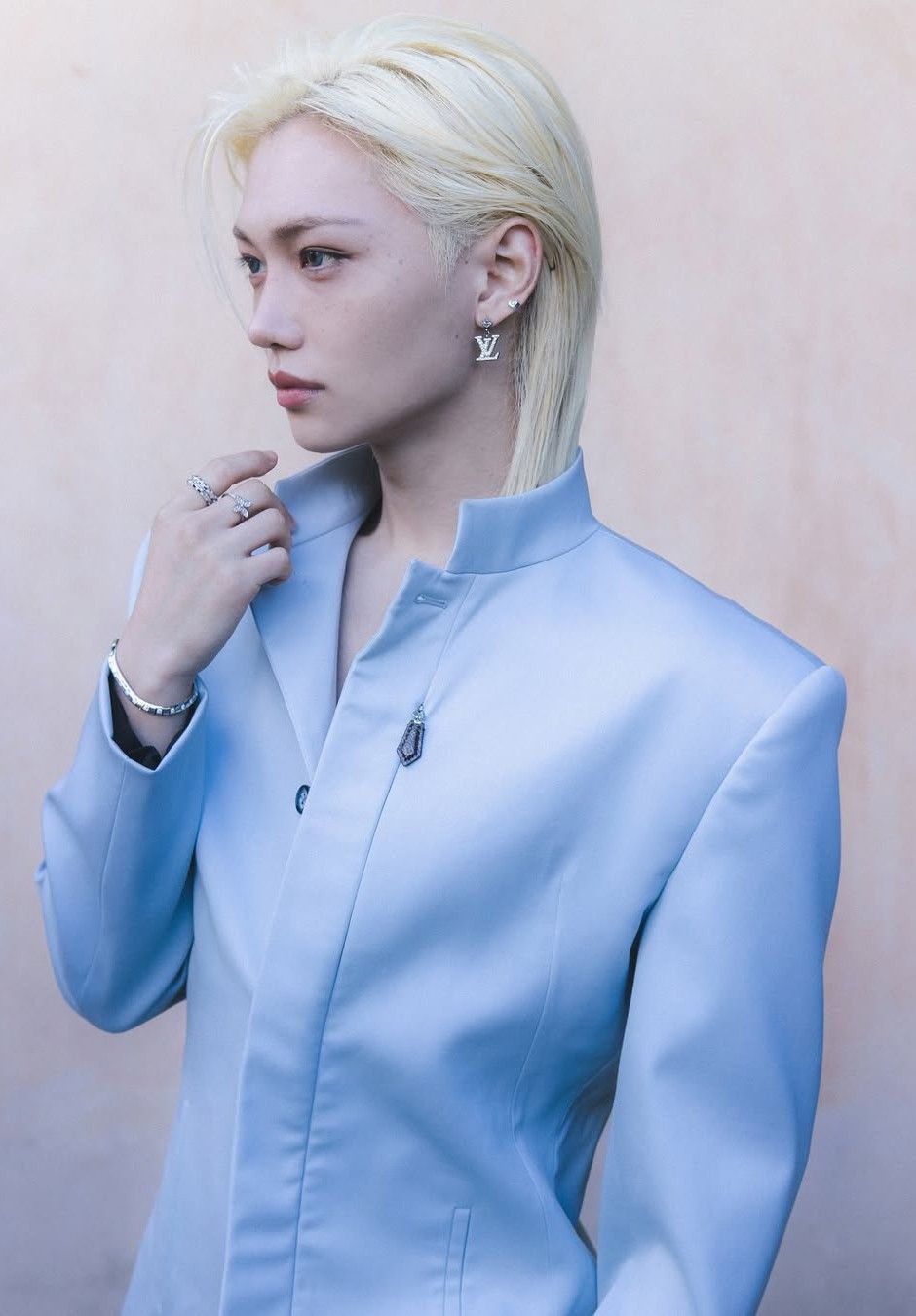 Recent activity shot of Felix (Stray Kids)