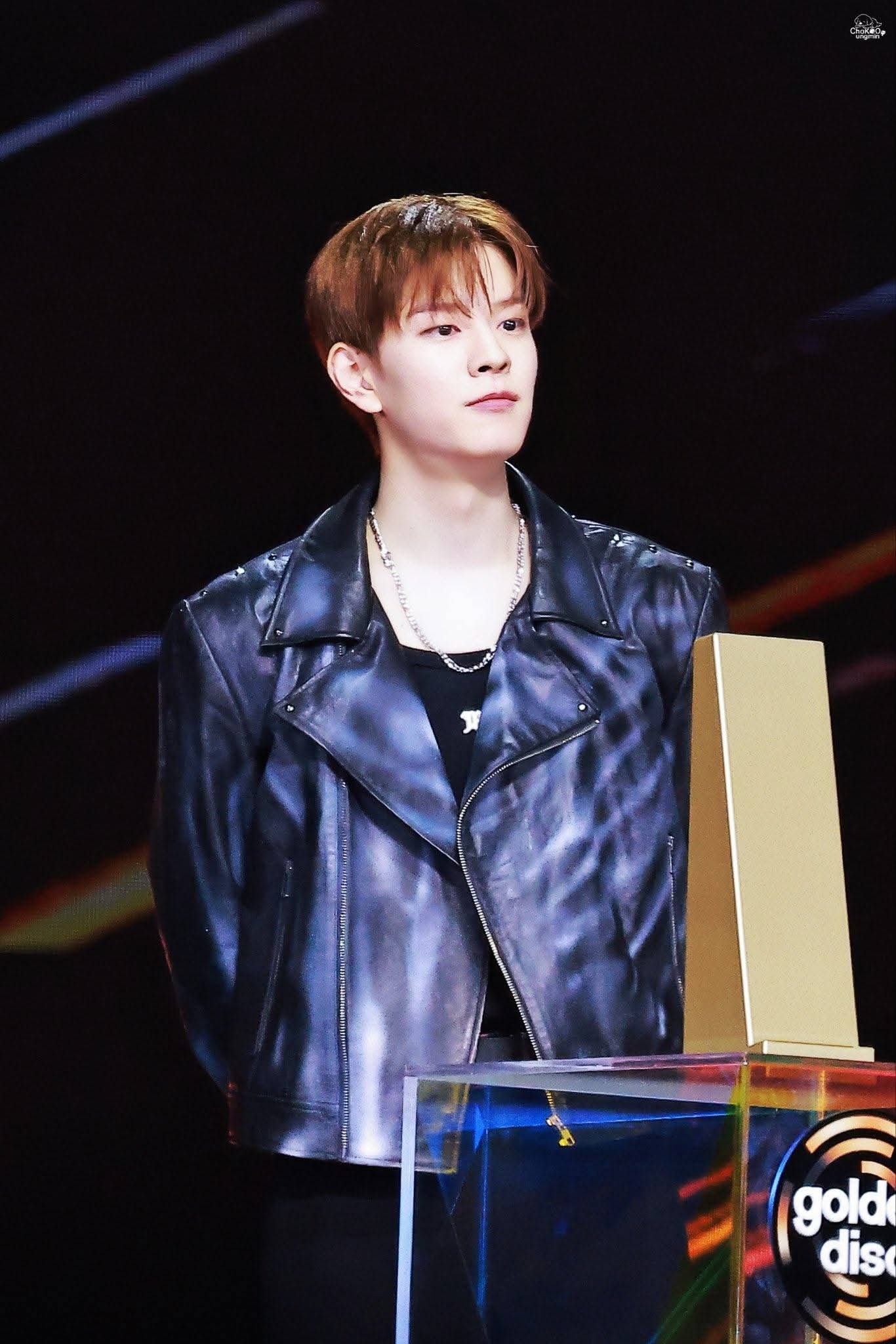 A moment captured by Stray Kids's fan