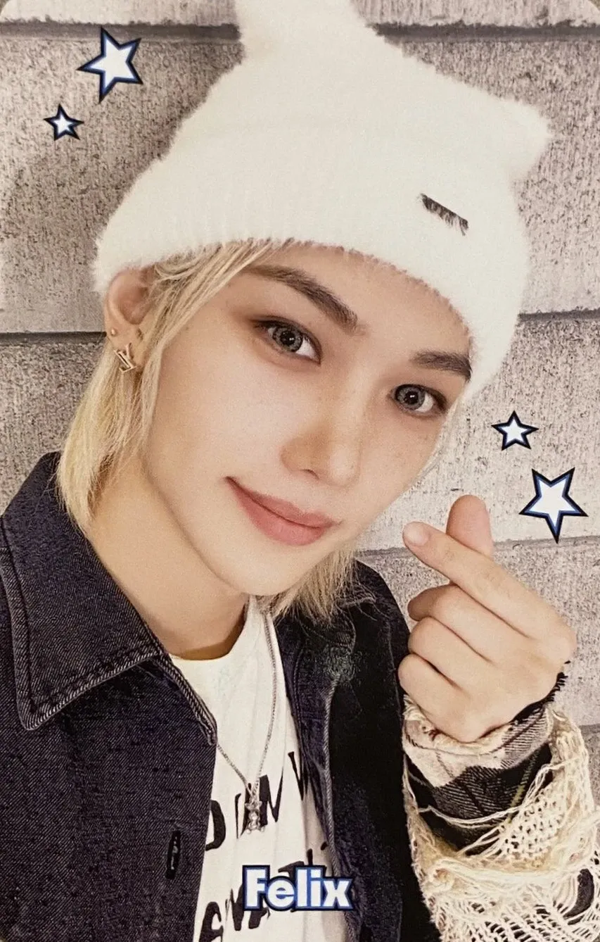 Recent activity shot of Felix (Stray Kids)