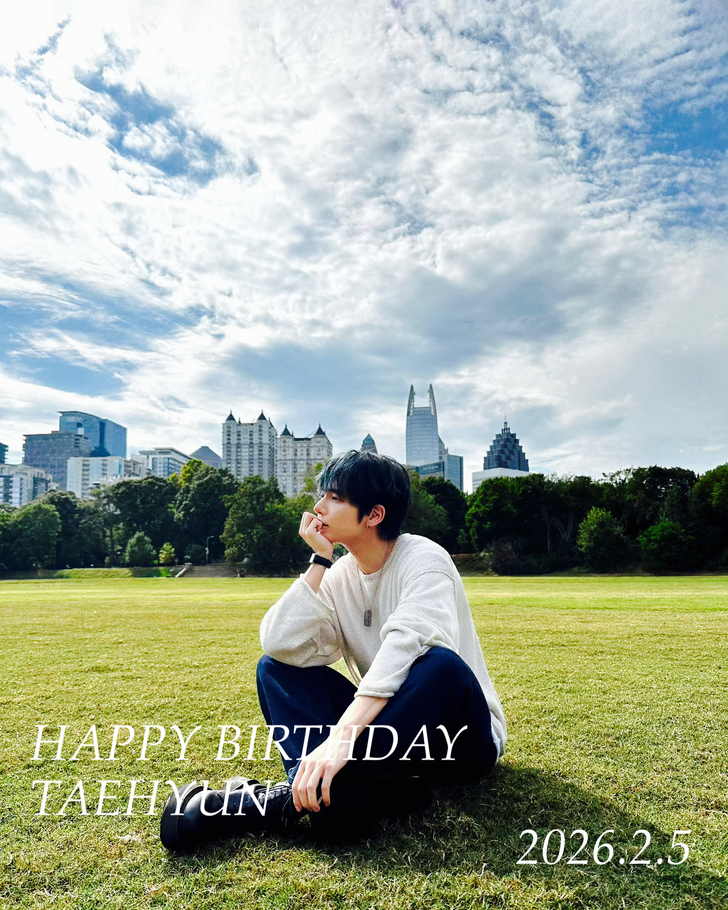 Recent activity shot of Taehyun (TOMORROW X TOGETHER)