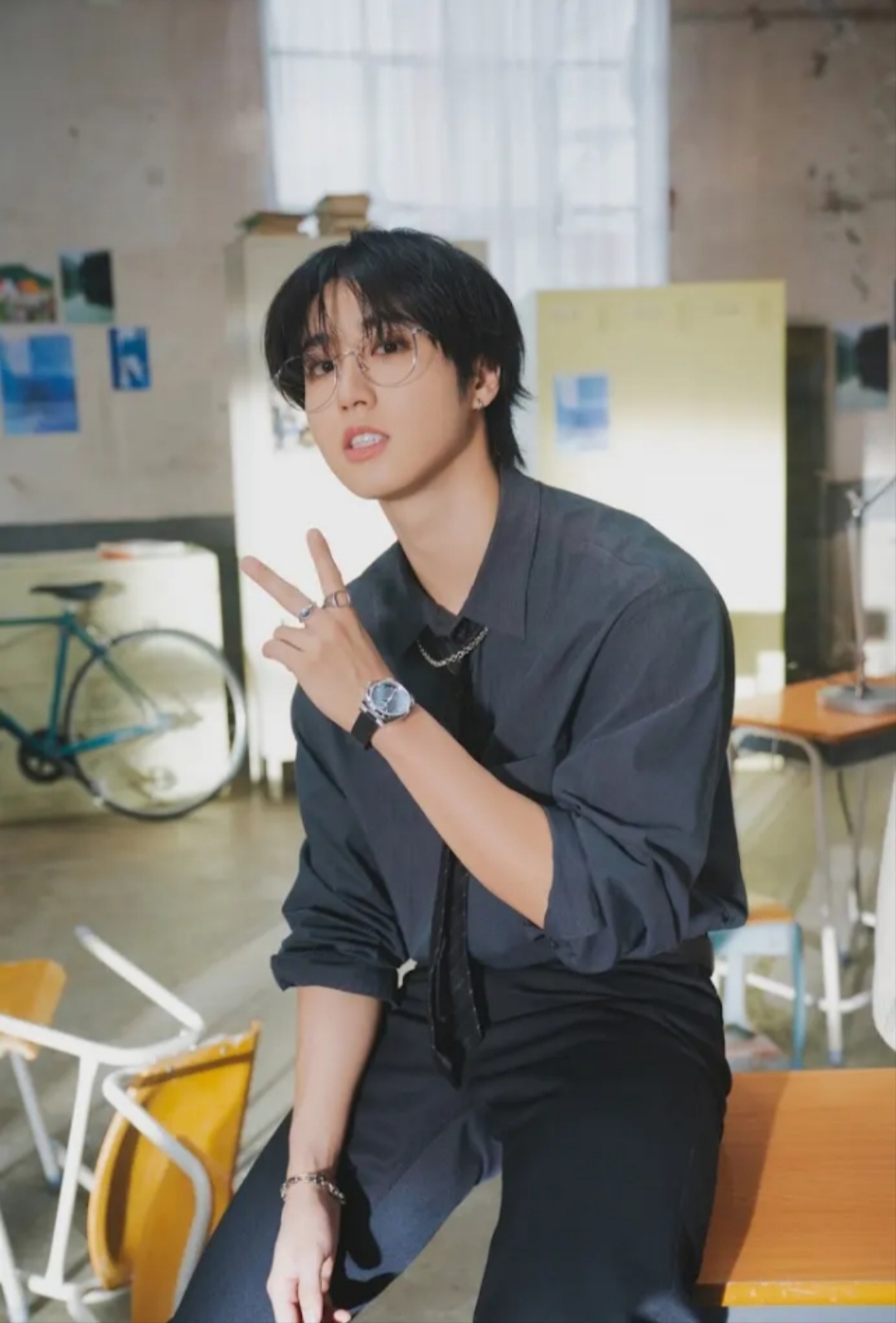 HAN (Stray Kids)粉丝拍下的瞬间