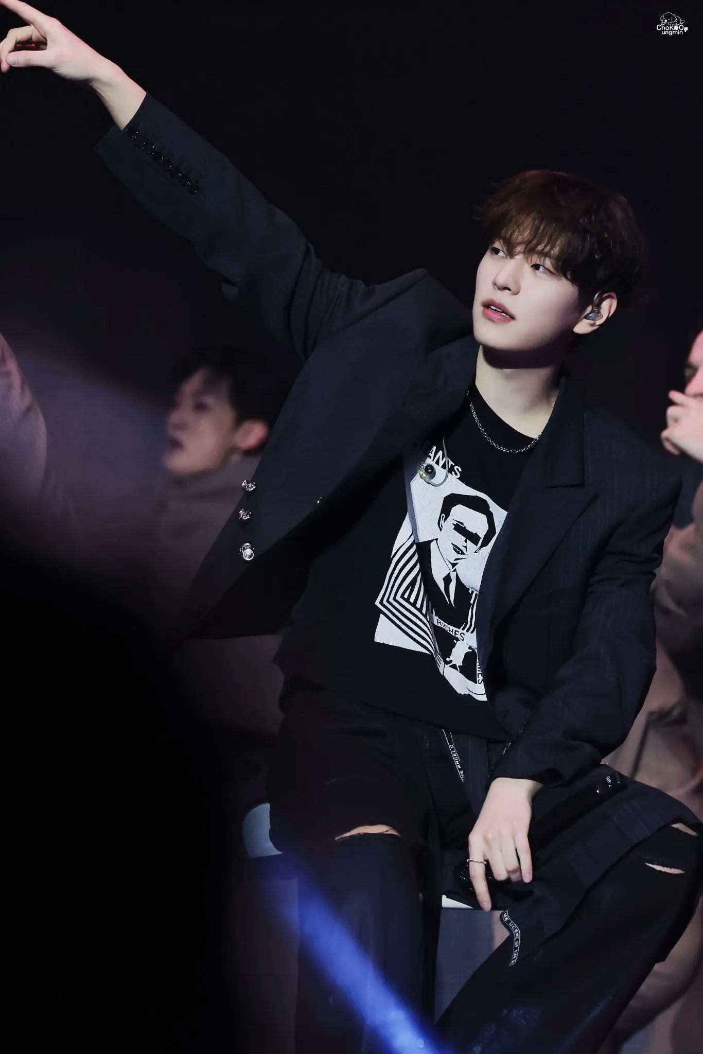 Behind-the-scenes cut of Seungmin (Stray Kids)