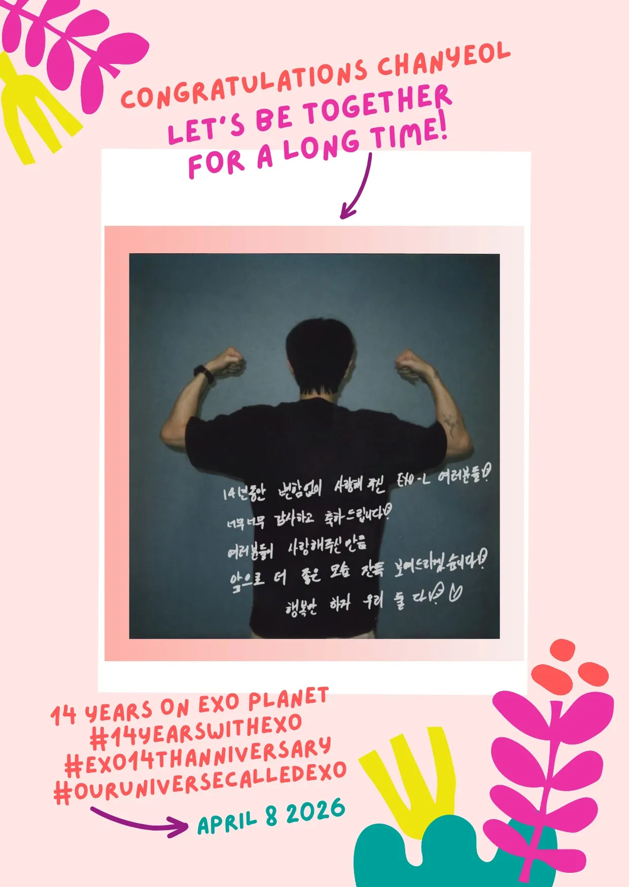 Momen yang diabadikan oleh penggemar Chanyeol (EXO)