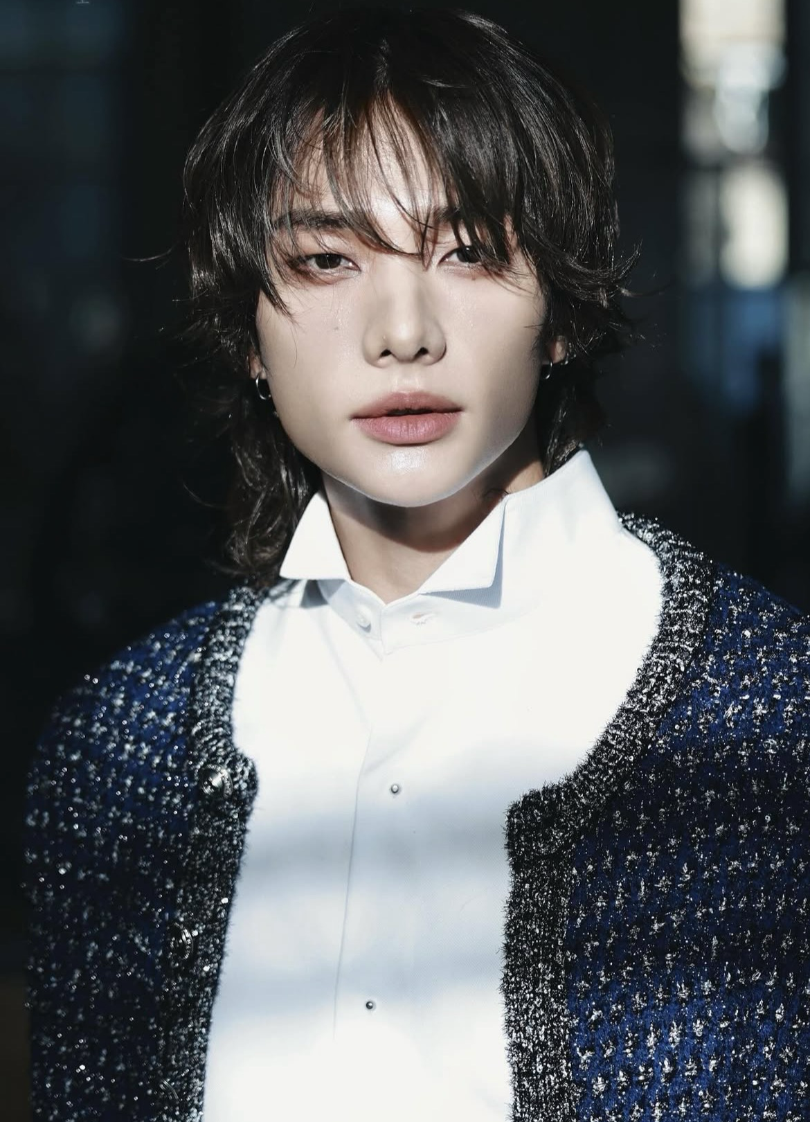 Behind-the-scenes cut of Hyunjin (Stray Kids)