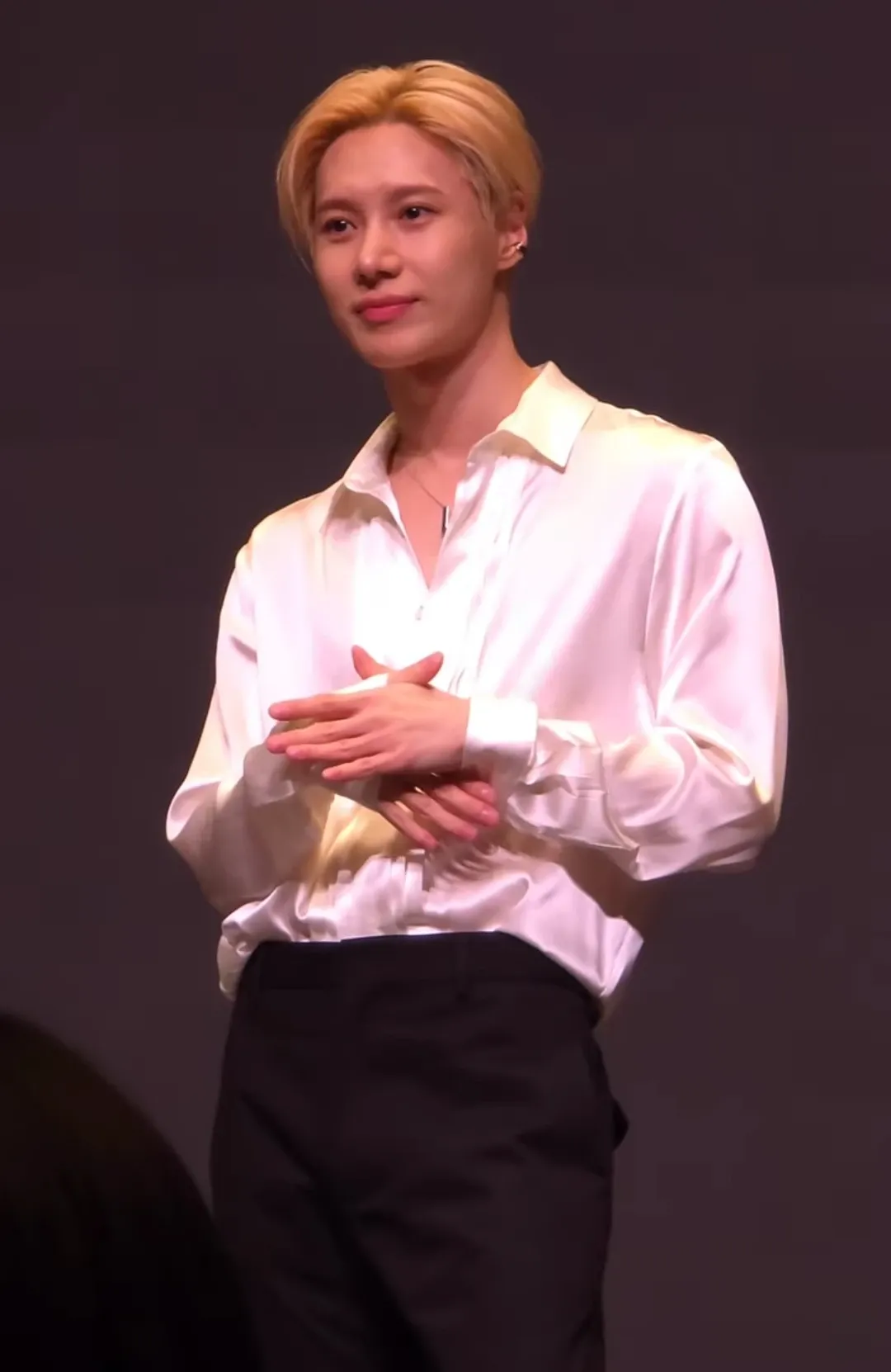 A moment captured by Taemin (SHINee)'s fan