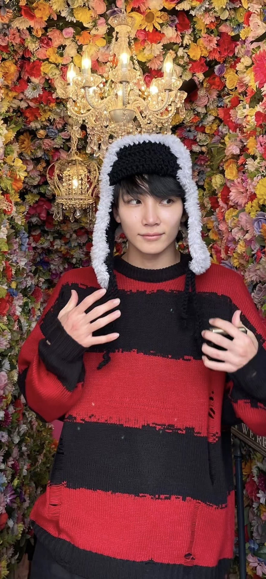 정한 (세븐틴)의 비하인드 컷