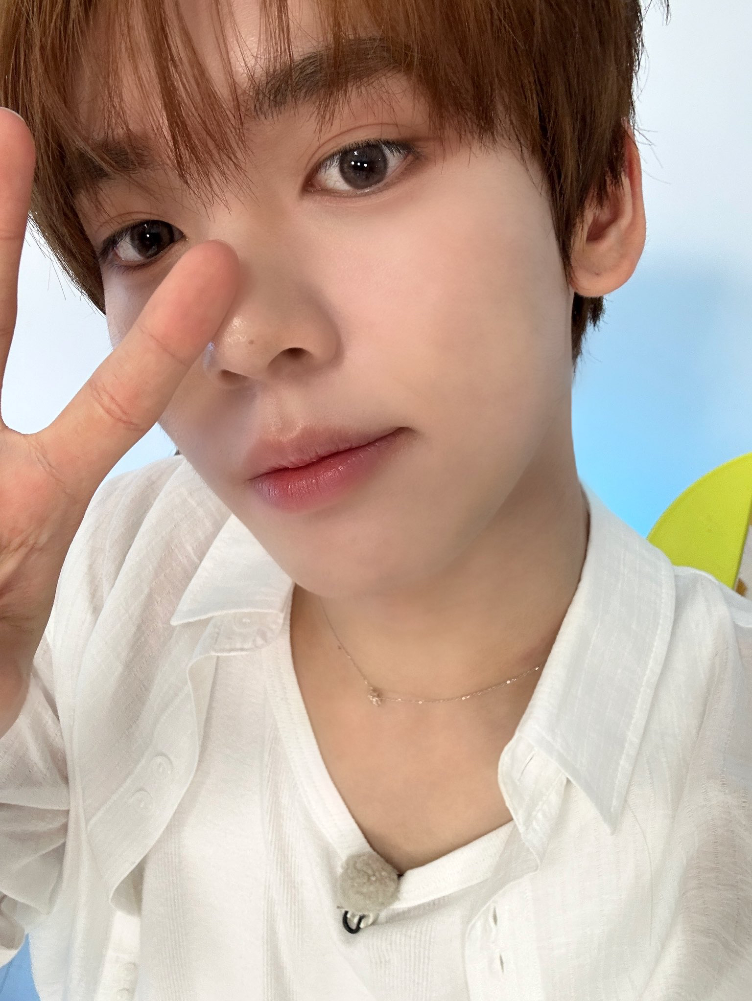 A moment captured by Han Yujin's fan