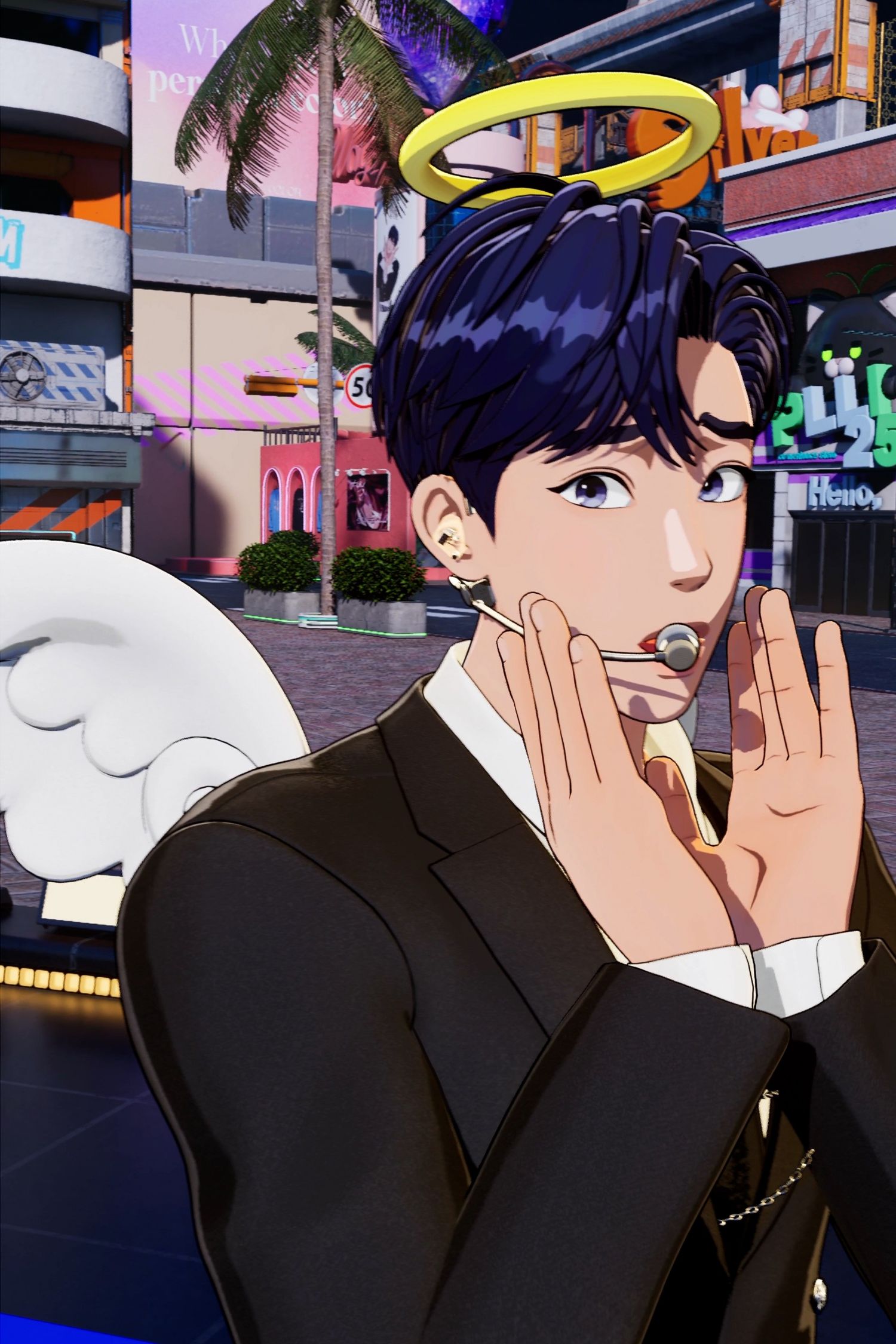 A moment captured by Yejun (PLAVE)'s fan