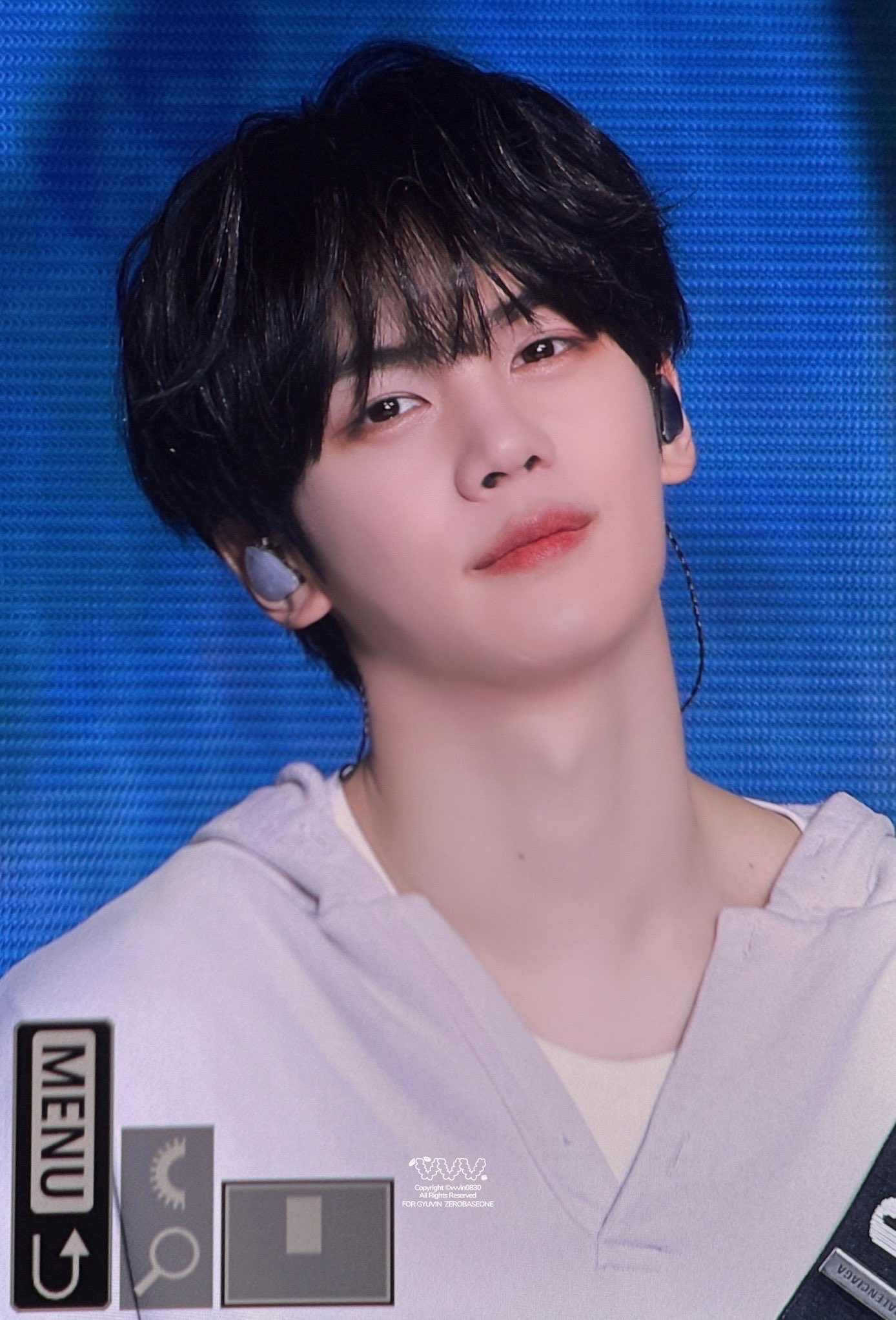 Behind-the-scenes cut of Kim Gyuvin (ZEROBASEONE)