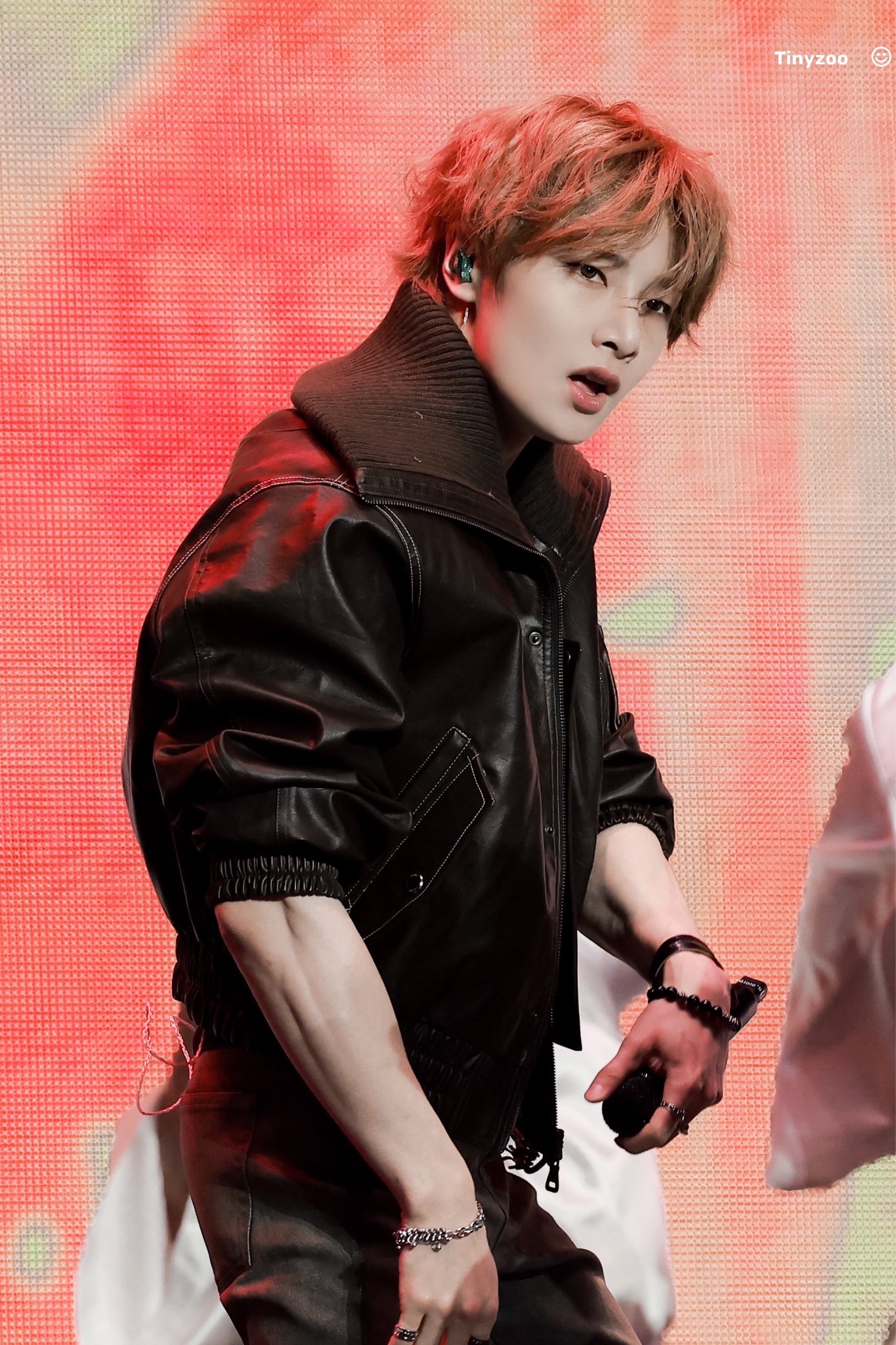 A moment captured by I.N (Stray Kids)'s fan