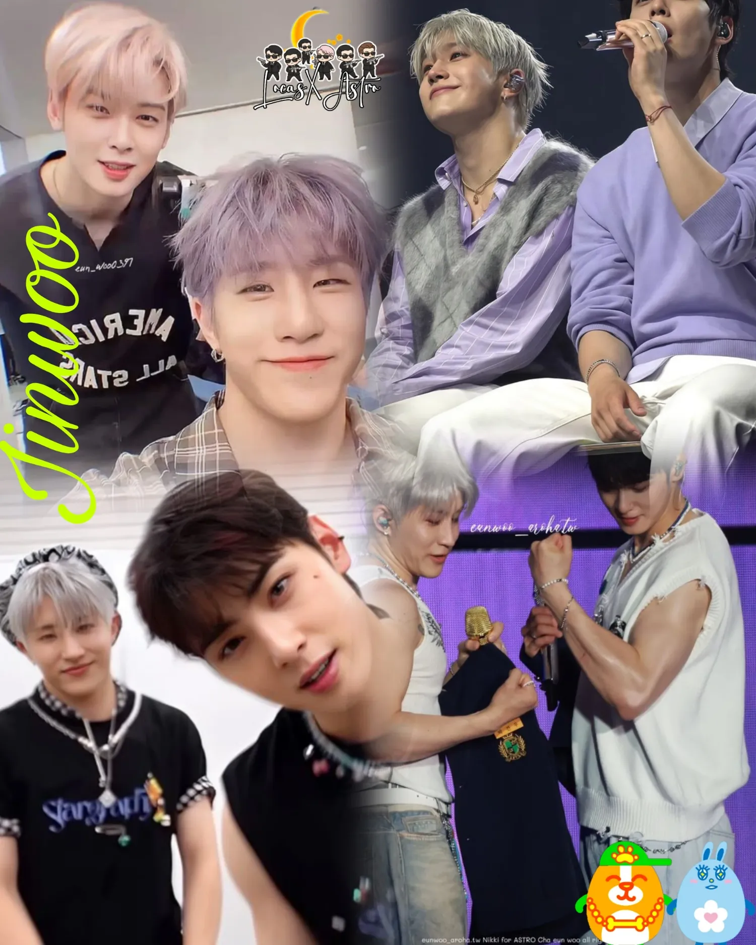 A moment captured by Eunwoo (ASTRO)'s fan