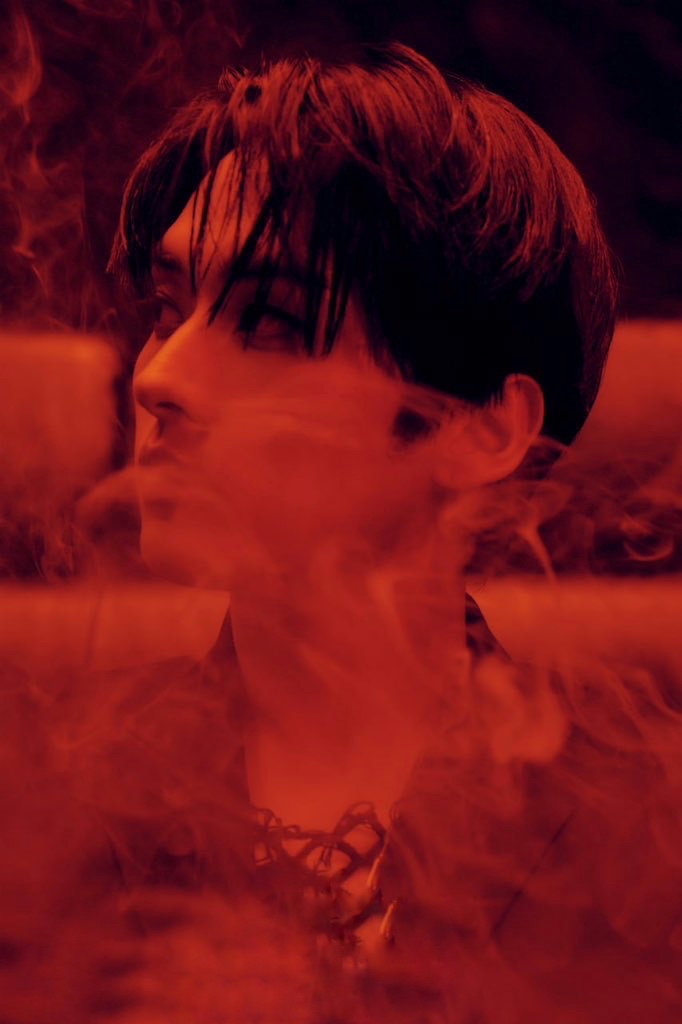 Recent activity shot of Lee Know (Stray Kids)