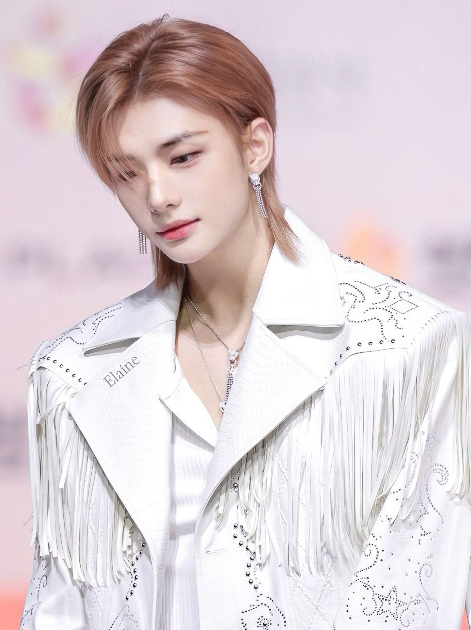 Recent activity shot of Hyunjin (Stray Kids)