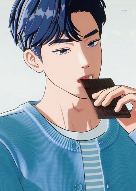 A moment captured by Yejun (PLAVE)'s fan