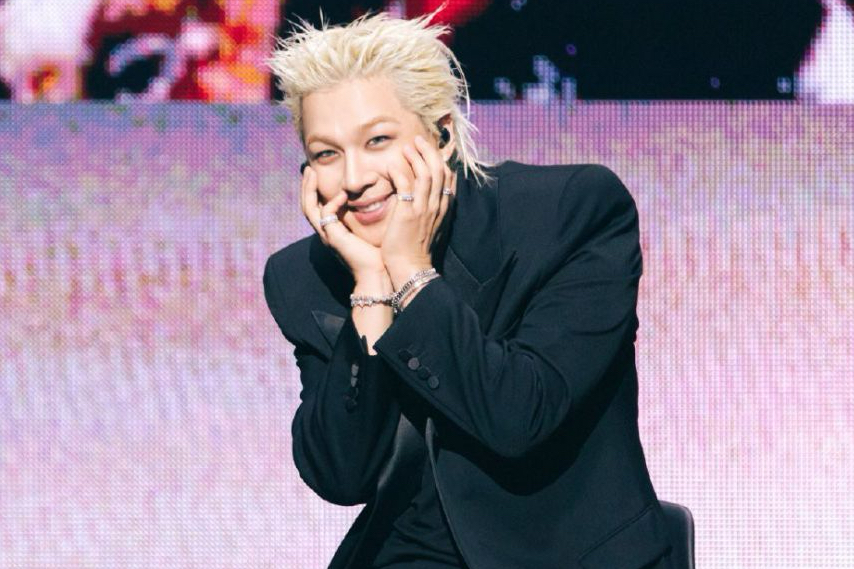 A moment captured by Taeyang (BIGBANG)'s fan