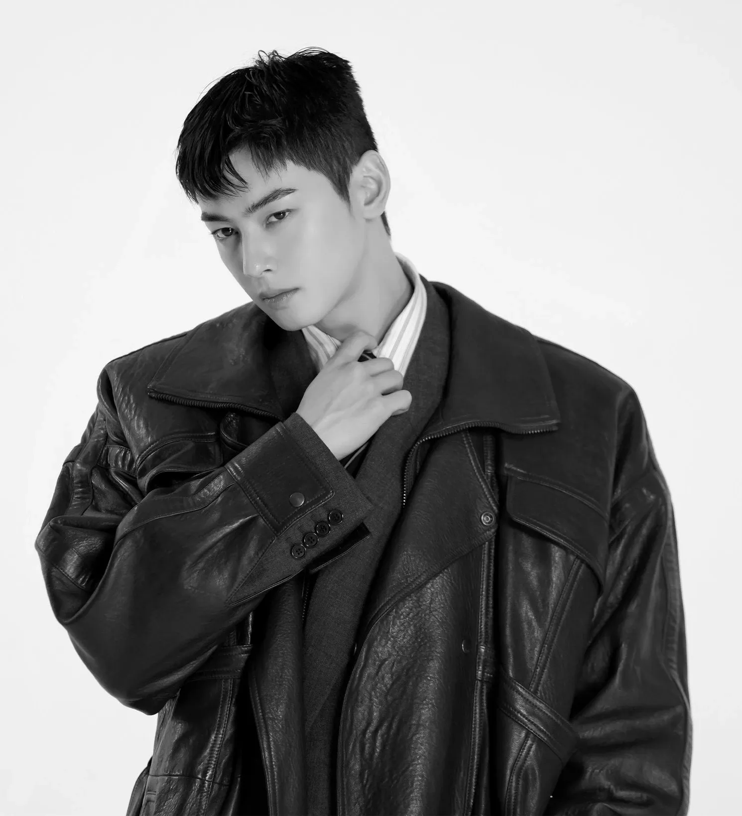 Recent activity shot of Eunwoo (ASTRO)