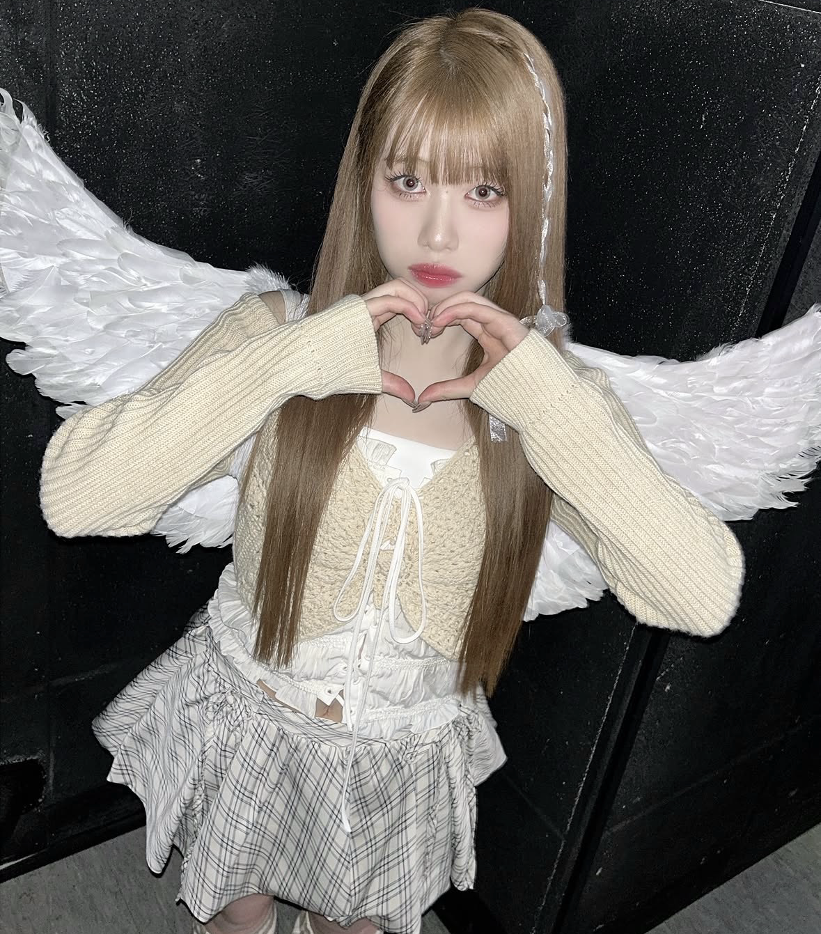 Behind-the-scenes cut of Takami Ayane (ME:I)