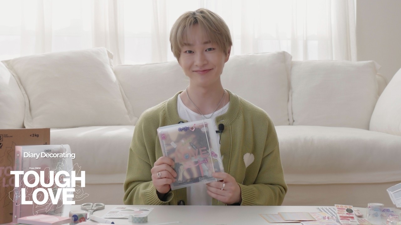Behind-the-scenes cut of Onew (SHINee)