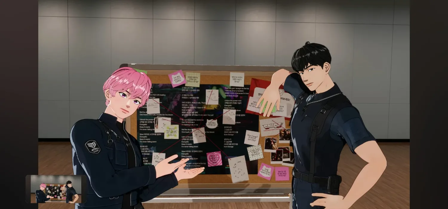 河玟 (PLAVE)的幕後花絮