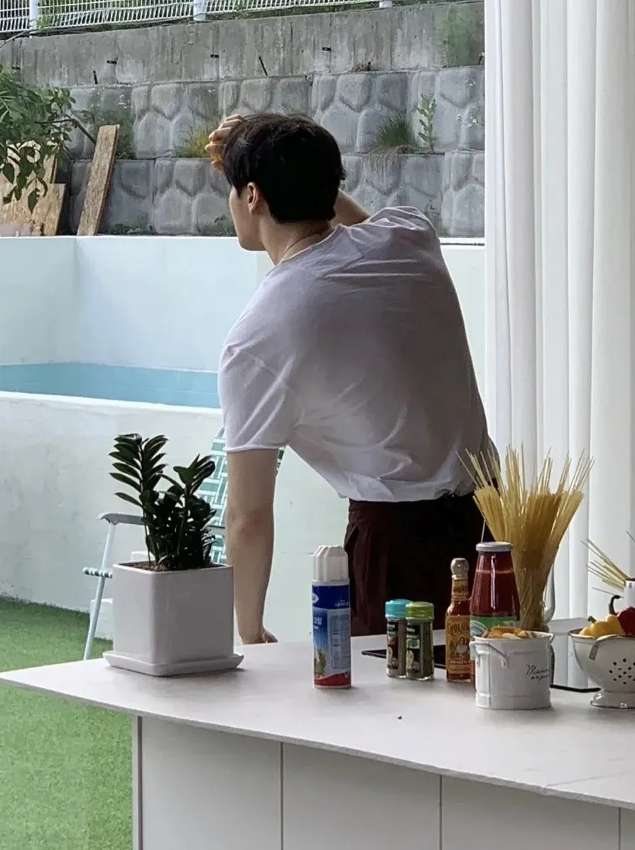 Recent activity shot of Moonbin (ASTRO)