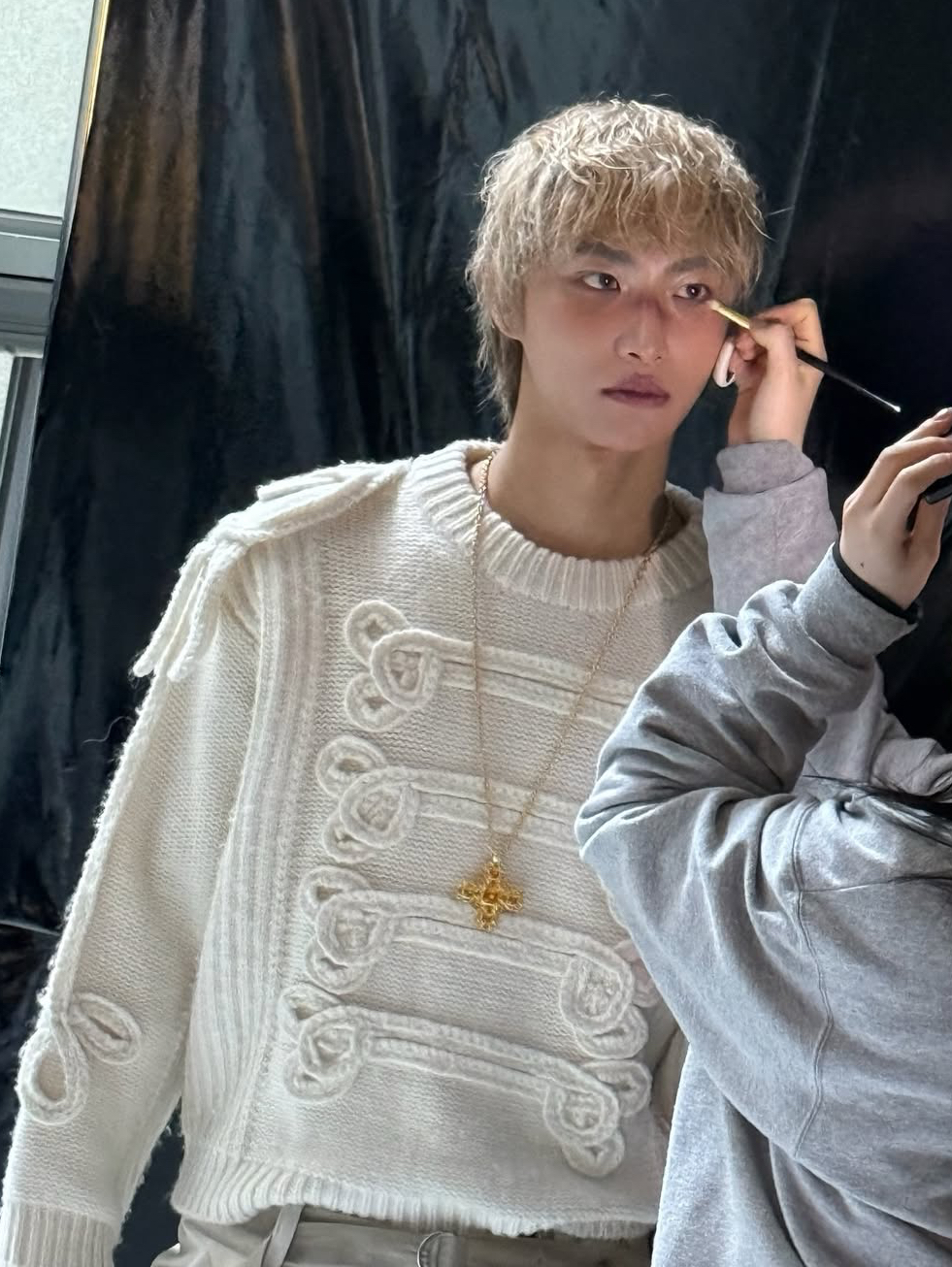 Recent activity shot of Seonghwa (ATEEZ)