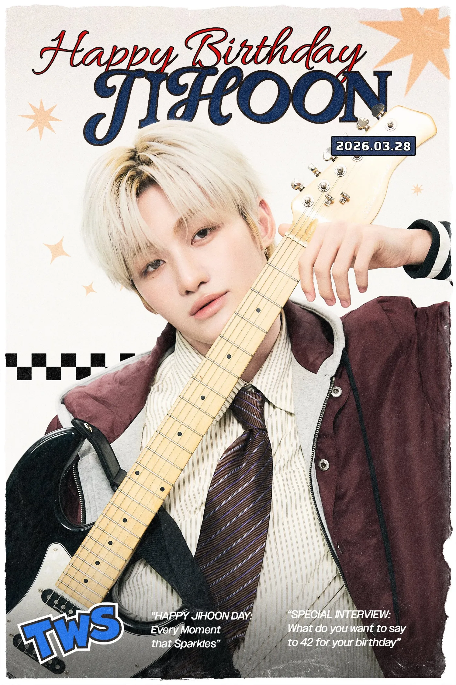 Recent activity shot of Jihoon (TWS)